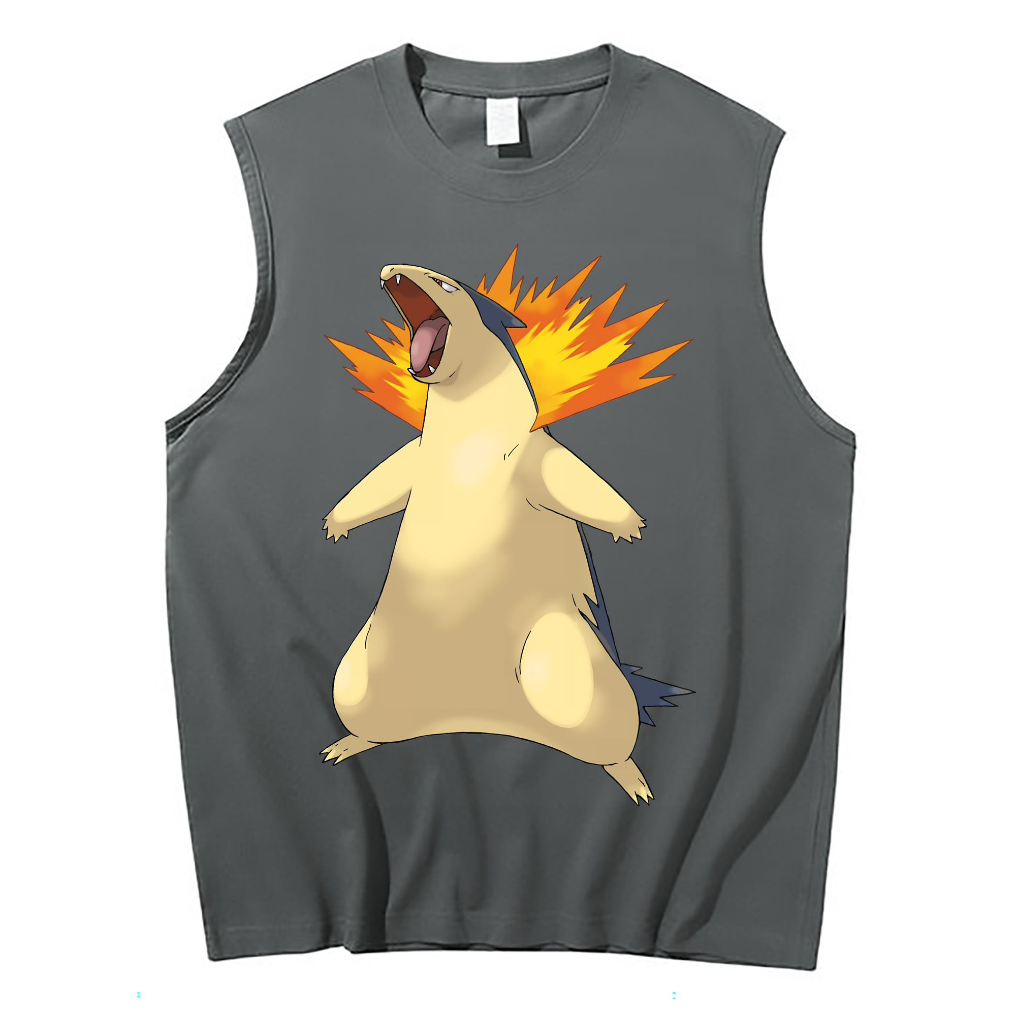 （画像用） ポケットモンスター Pokémon コットン100％タンクトップ（フロントプリント）